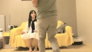 Sofa Foreplay to Hard Doggy Pound